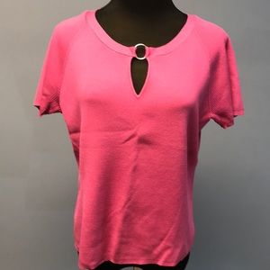 Sweater short sleeve top